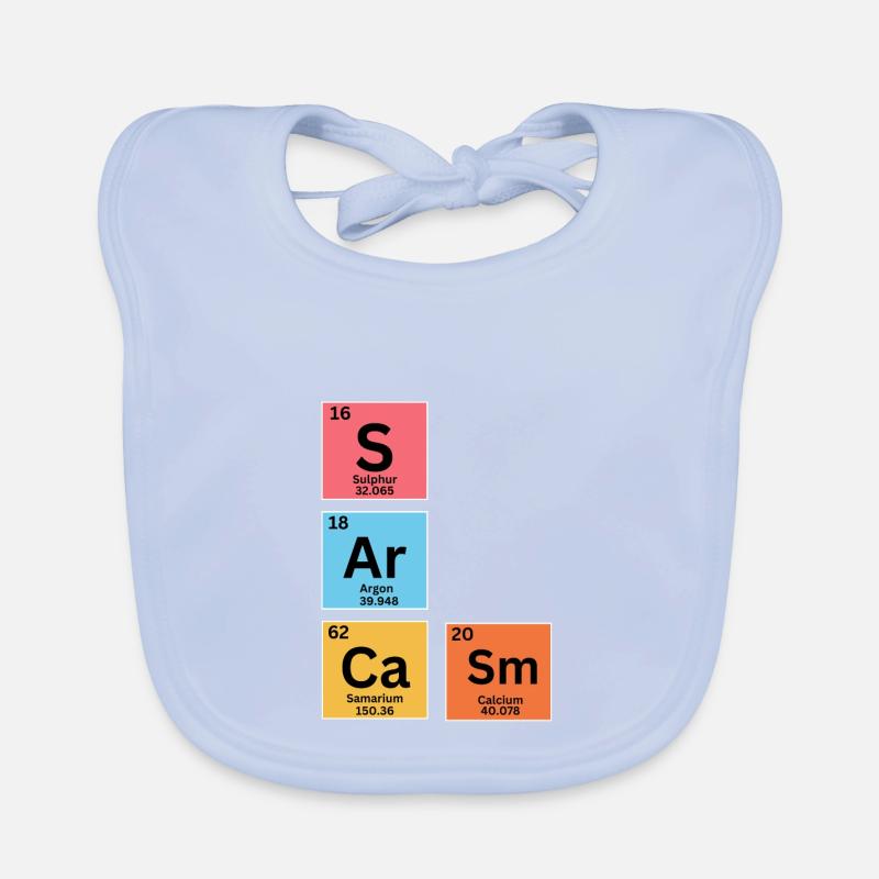 Sarkasmus Periodensystem Baby Bio-Lätzchen