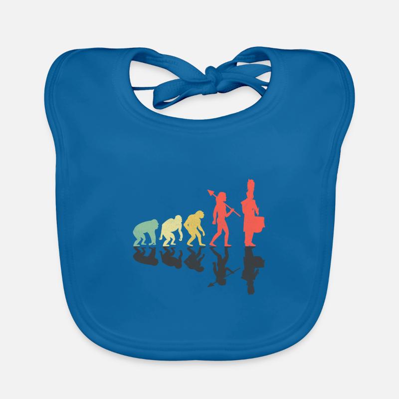 Drum Corps Evolution Marching Band Drum Music Perc Baby Bio-Lätzchen