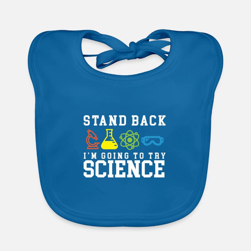 Stand Back Laboratory Experiment Cadeau Bavoir bio Bébé