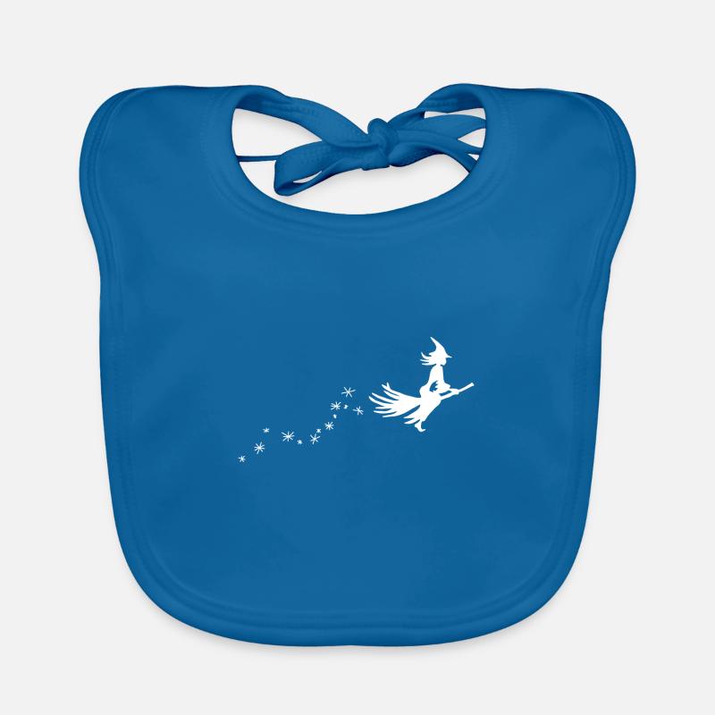 Witch broom Organic Baby Bibs