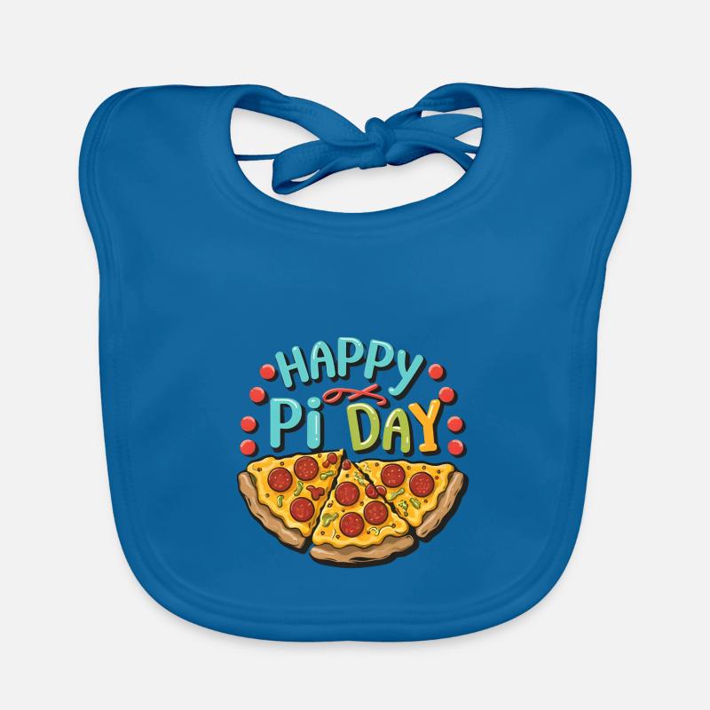 Pizza Pi Day Math Teacher Mathematicians Organic Baby Bibs