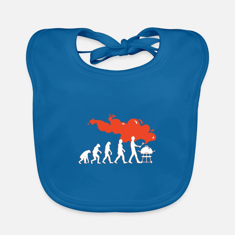 Kochen Evolution Koch Chefkoch Hobbykoch Küchenche Baby Bio-Lätzchen