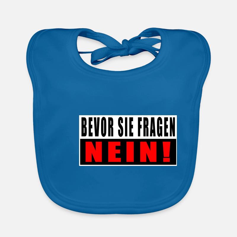 Bevor Sie Fragen Nein! Baby Bio-Lätzchen