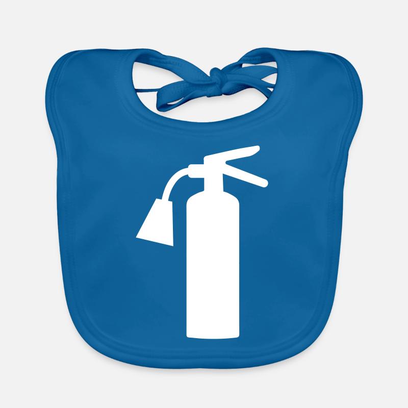 Fire extinguisher symbol Organic Baby Bibs