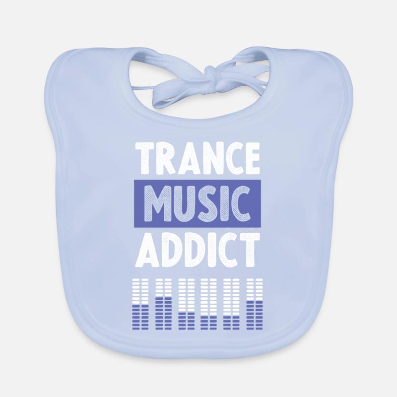 Trance addicted Organic Baby Bibs