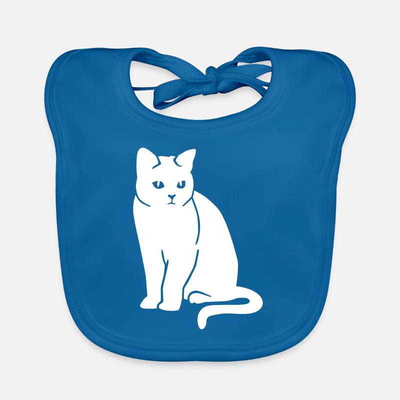 Britisch Kurzhaar Katze Baby Bio-Lätzchen