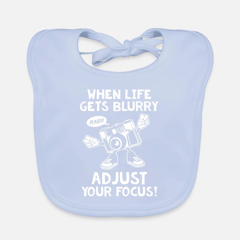 Caméra Bavoir bio Bébé