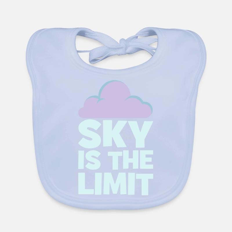 sky is the limit Bavoir bio Bébé