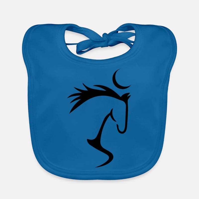 Horse Pferd Baby Bio-Lätzchen
