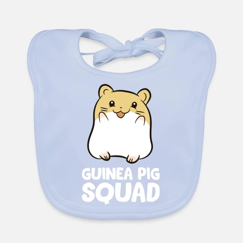Cochons d'Inde - Guinea Pig Squad Bavoir bio Bébé