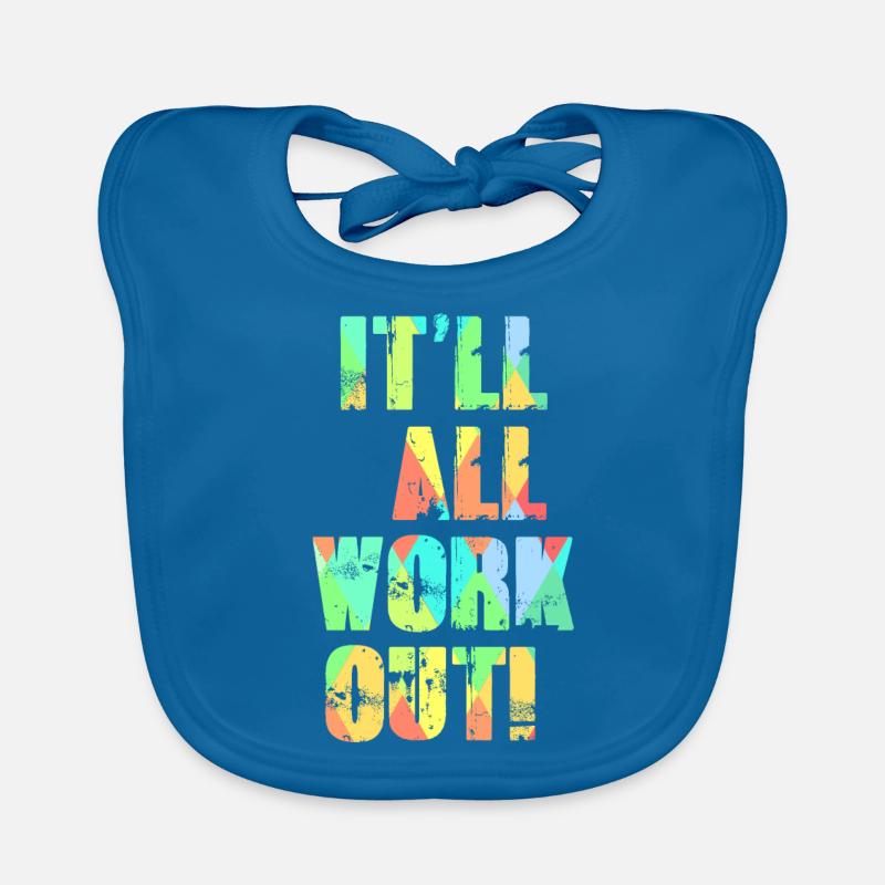 It'll All Work Out Organic Baby Bibs