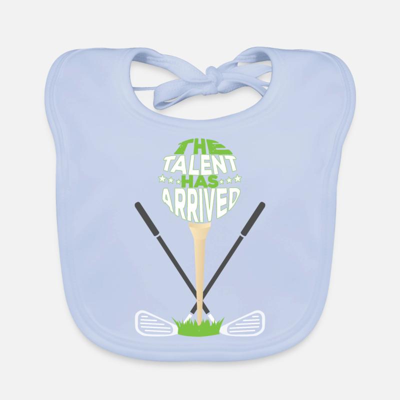 Le talent est arrivé Bavoir bio Bébé