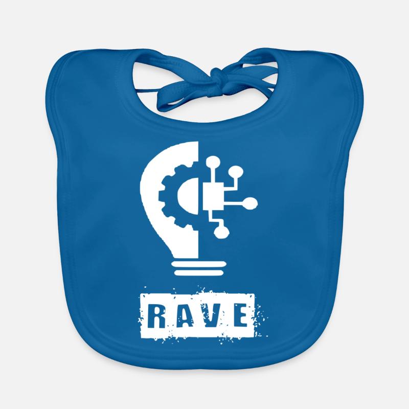 Rave bulb Organic Baby Bibs