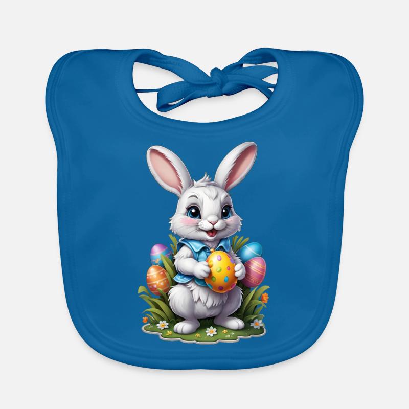 Easter Bunny Organic Baby Bibs