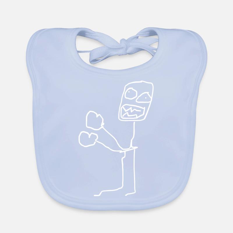 Boxe boxeuse Bavoir bio Bébé