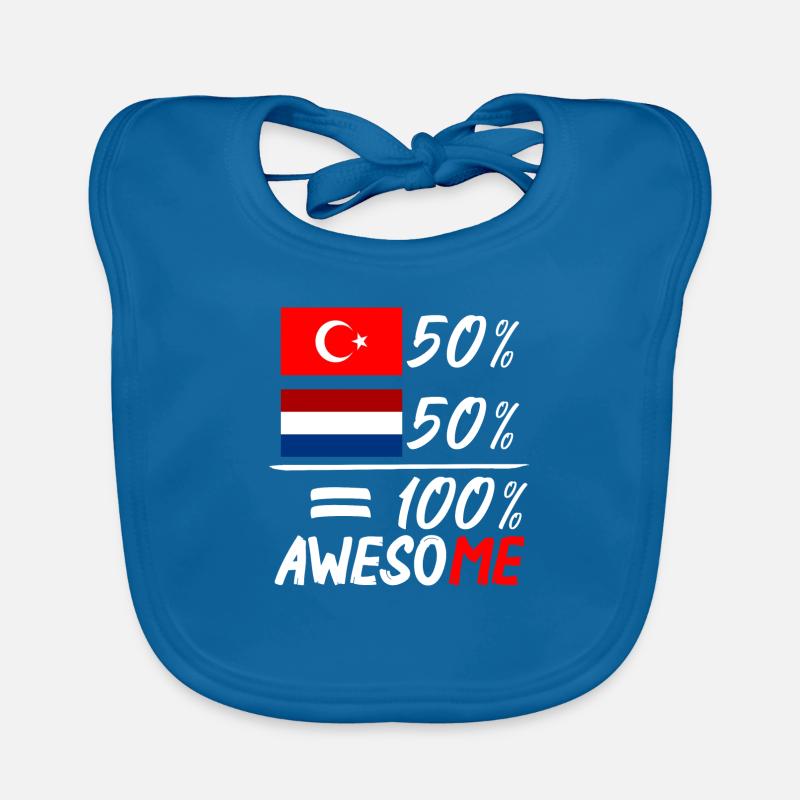 Half Nederlander half Turk Bavoir bio Bébé