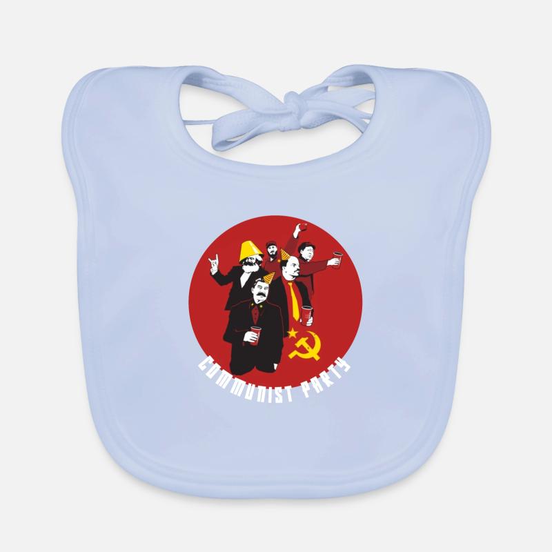 Fun Tee Kommunist Baby Bio-Lätzchen