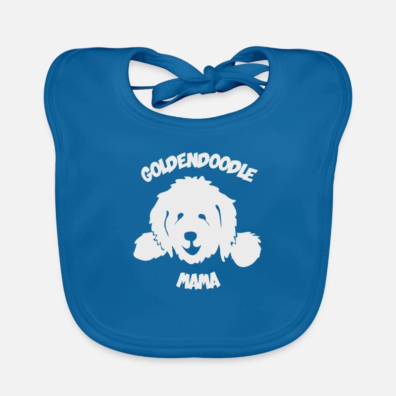 Doodle Mama Mum Mutter Goldendoodle Baby Bio-Lätzchen