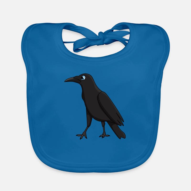Corbeau Bavoir bio Bébé