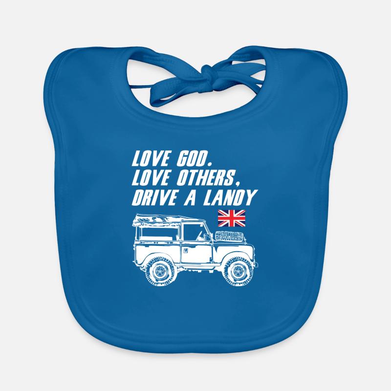 Drive a Landy Organic Baby Bibs