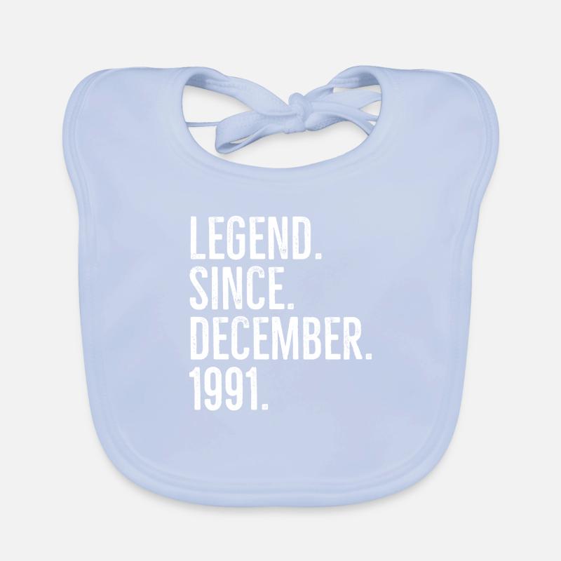 Legend Since December 1991 Organic Baby Bibs