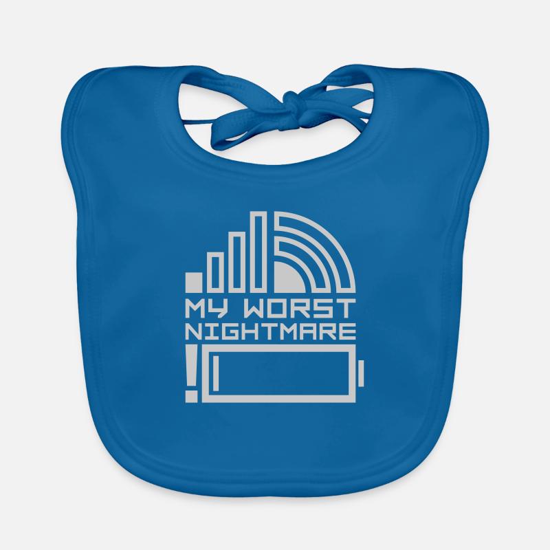 Logos mon pire cauchemar Bavoir bio Bébé