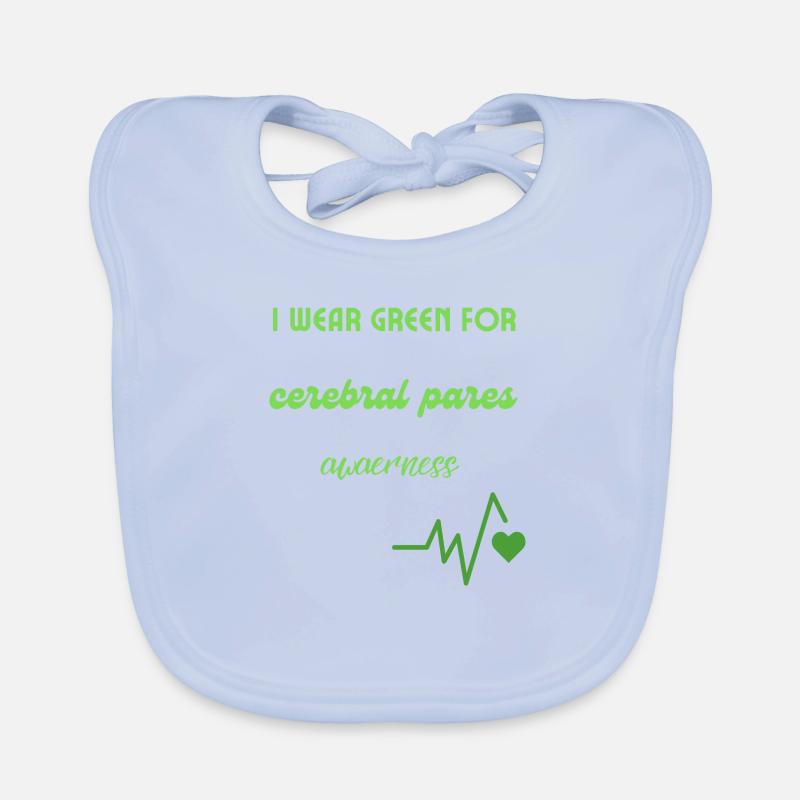 Conscience de la paralysie cérébrale Bavoir bio Bébé