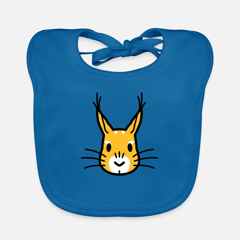 Waldfreunde Eichhörnchen Baby Bio-Lätzchen