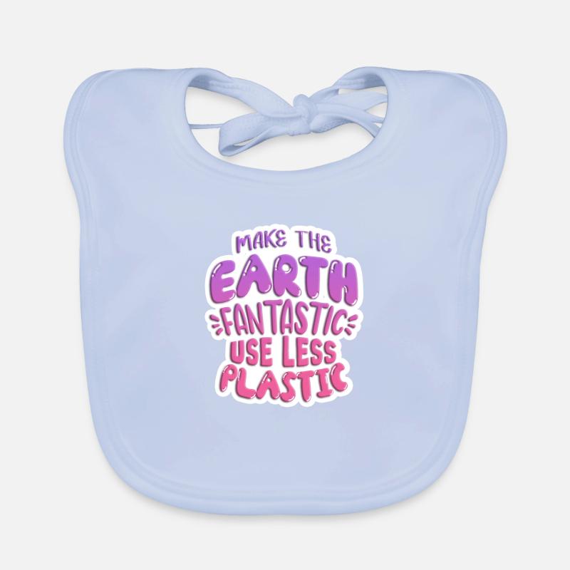 Reduce plastic Organic Baby Bibs