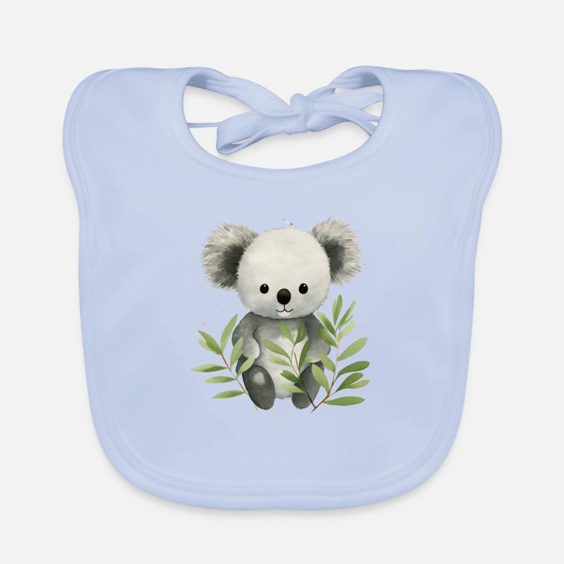 Charme câlin Cub : Bébé Koala Tee Bavoir bio Bébé