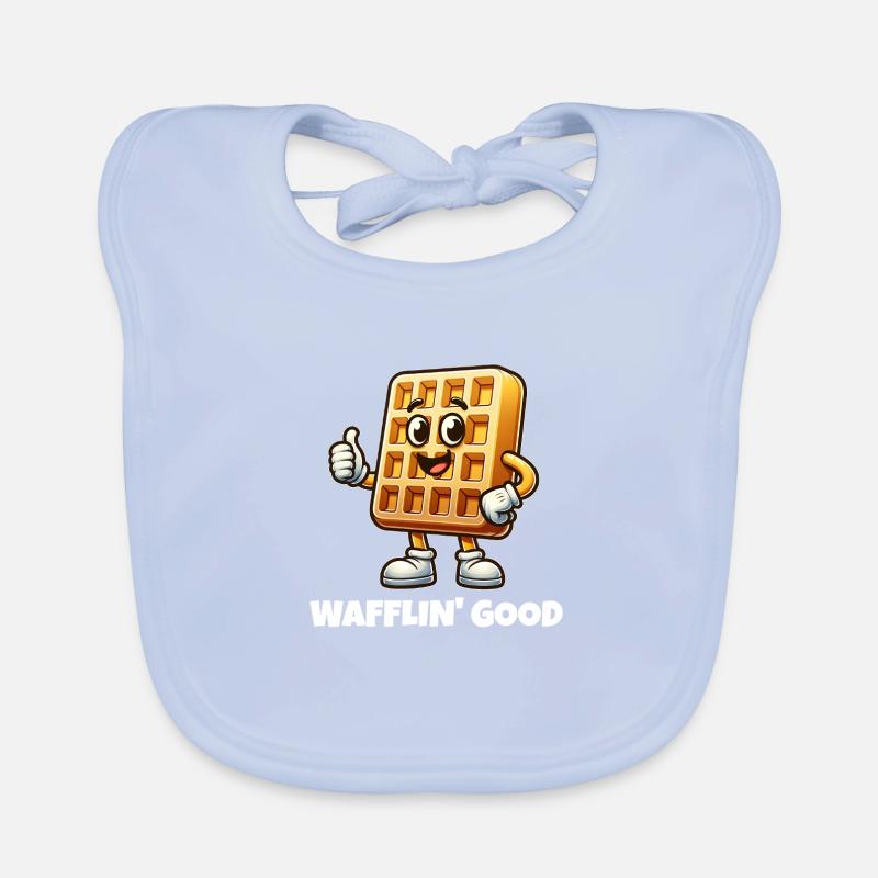 Waffelhaft gut Baby Bio-Lätzchen