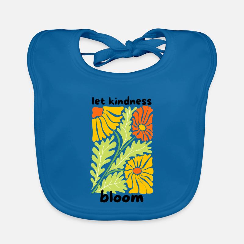 🌼 Let Kindness Bloom 🌼 Baby Bio-Lätzchen