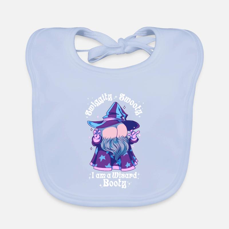 Wizard Booty Butttober Baby Bio-Lätzchen