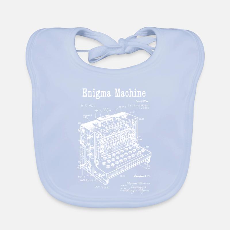 Plan de la machine Enigma Bavoir bio Bébé