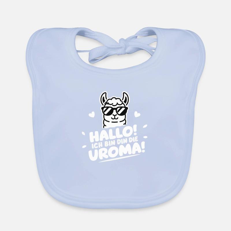 Uroma Geburtstag Beste Urgroßmutter Muttertag Baby Bio-Lätzchen