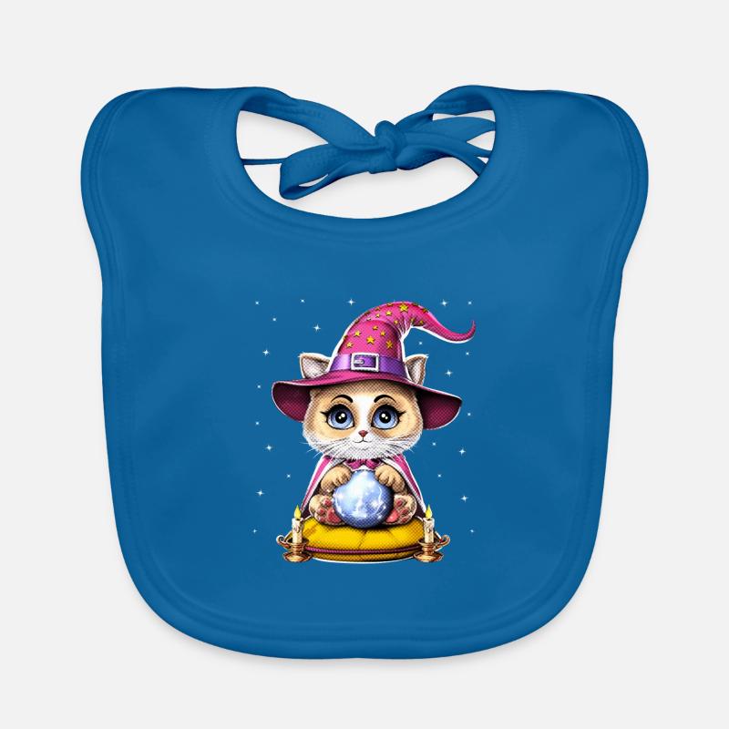 Diseuse de bonne aventure chat Bavoir bio Bébé