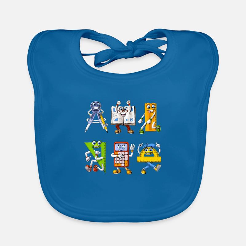 Outils mathématiques Bavoir bio Bébé