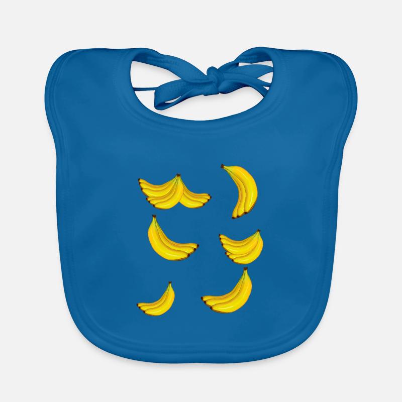 Banane Banane Fruit Fruit Exotique Bavoir bio Bébé