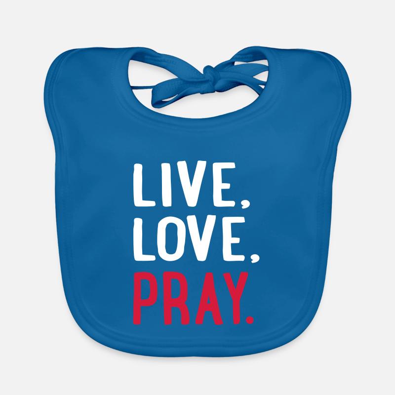 pray Organic Baby Bibs