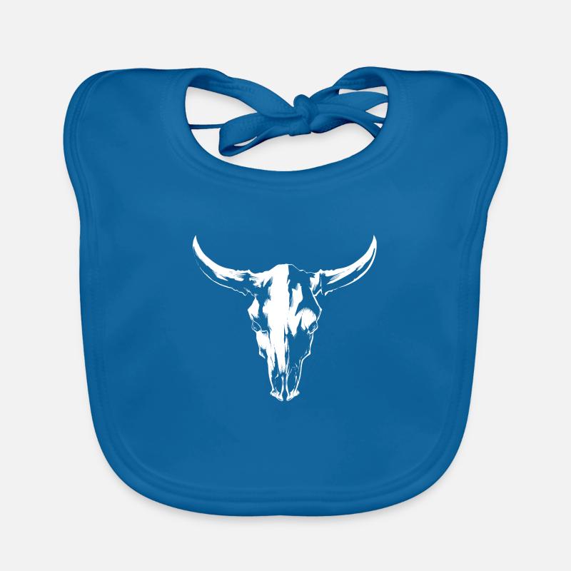 Tête de Taureau Bavoir bio Bébé