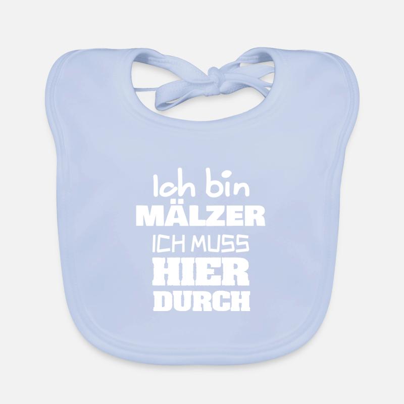 Gift for maltsters Organic Baby Bibs