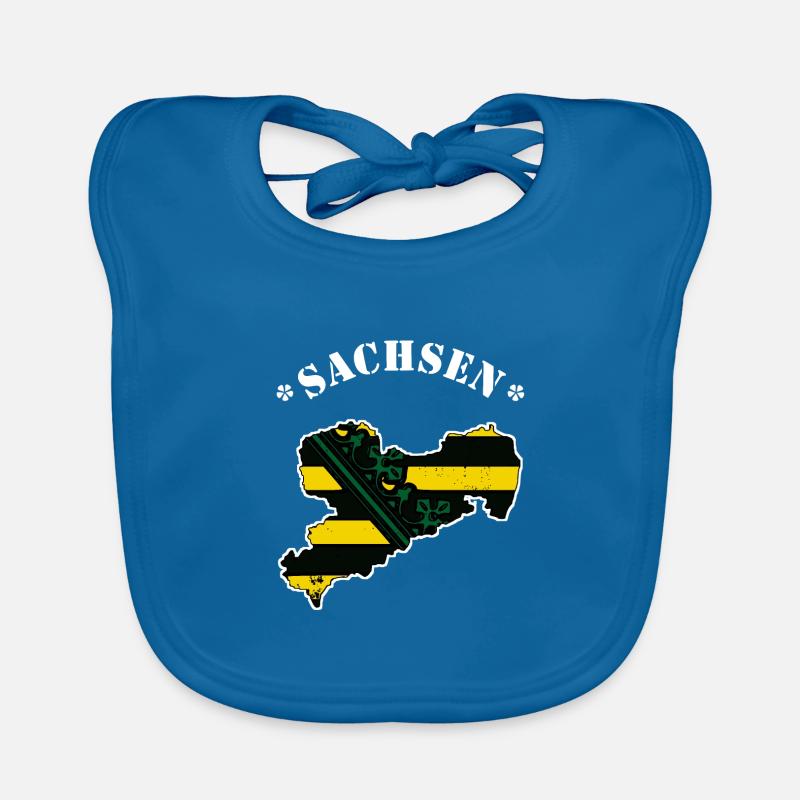 Saxe drapeau Bavoir bio Bébé