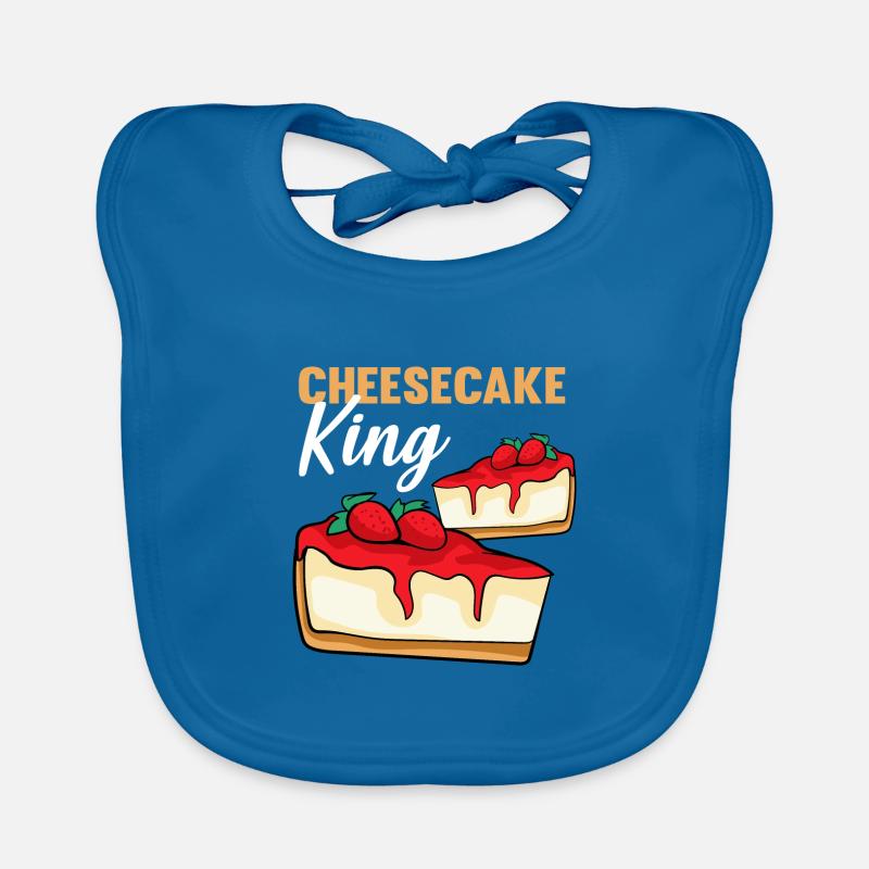 Cheesecake King Organic Baby Bibs