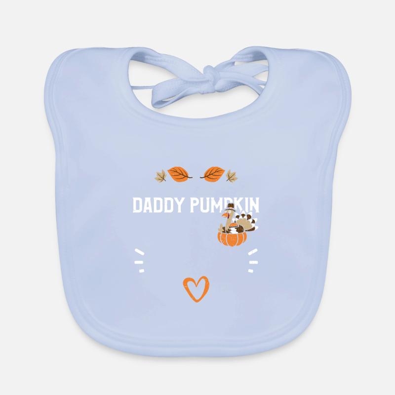 Daddy Pumpkin - Action de grâce Bavoir bio Bébé