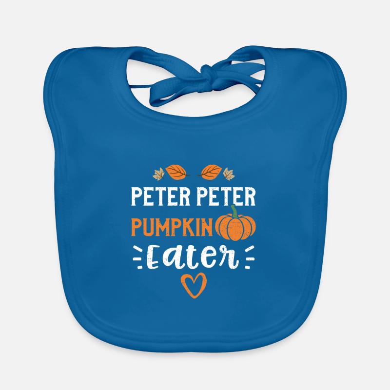 Peter Peter Mangeur de citrouilles Bavoir bio Bébé