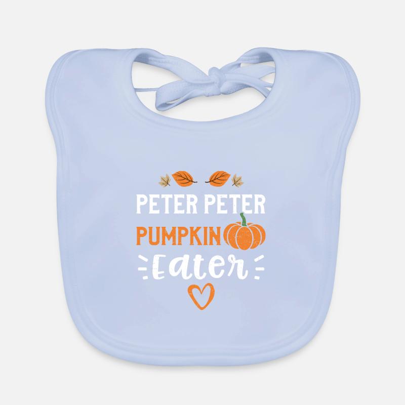 Peter Peter Mangeur de citrouilles Bavoir bio Bébé