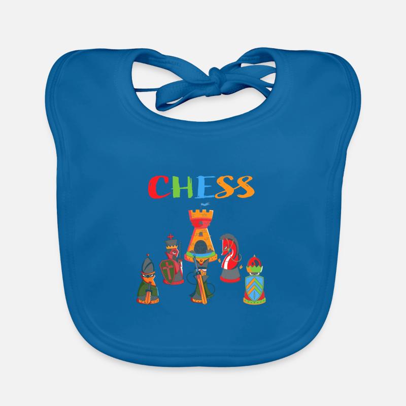 Schach Baby Bio-Lätzchen