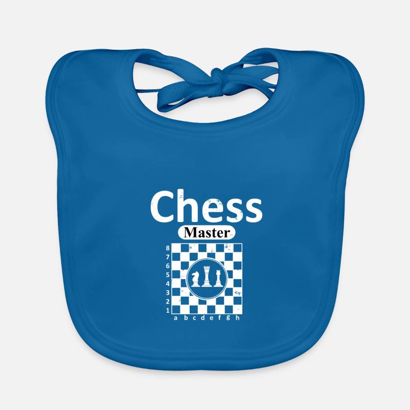 chess Organic Baby Bibs