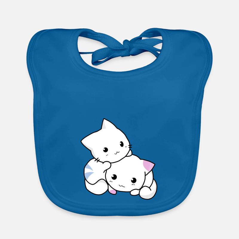 chatons Bavoir bio Bébé