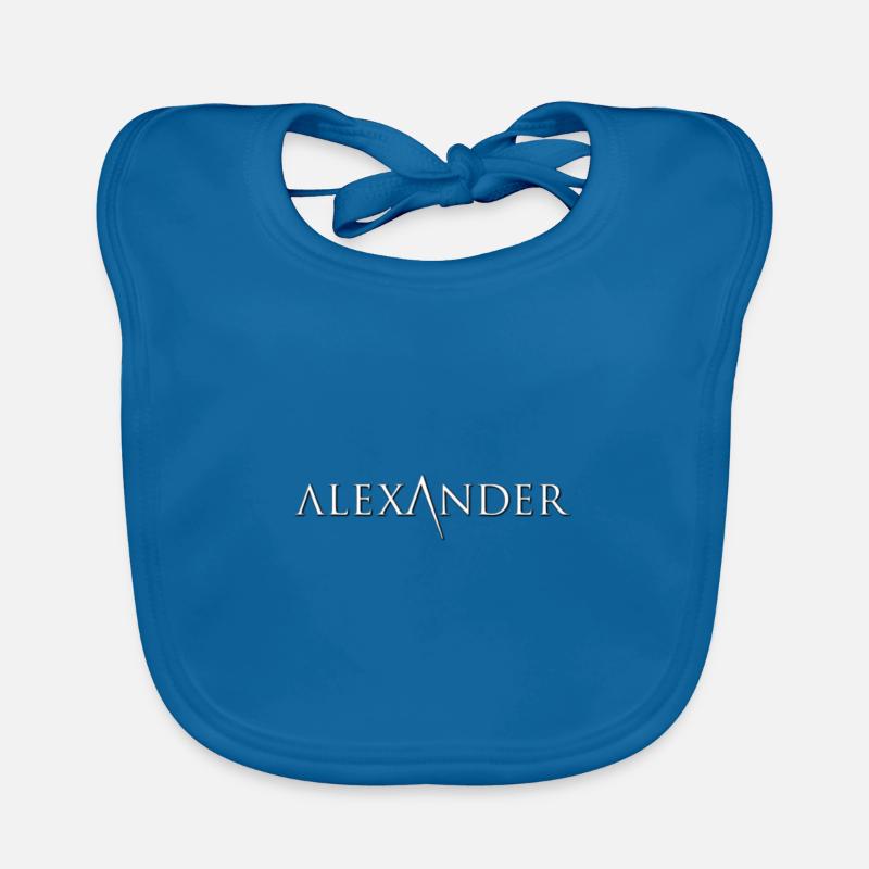 alexander line 2 Organic Baby Bibs